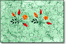 Ebru Sanat� - G�l ebru